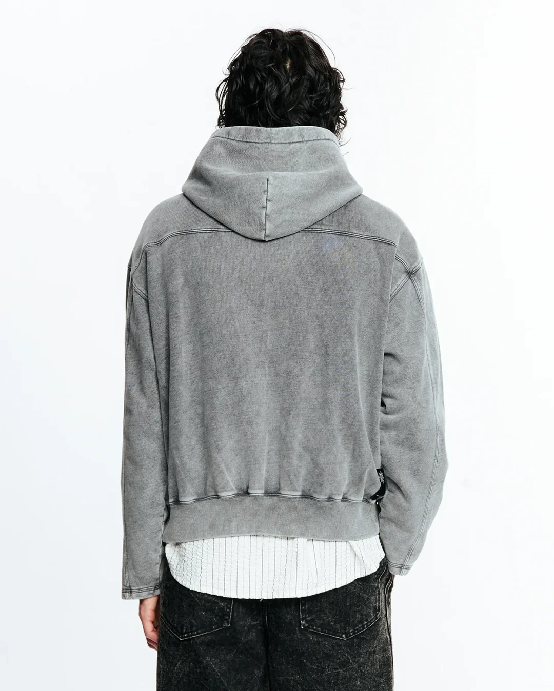 Tour Zip Hood - Black Snow - Image 2