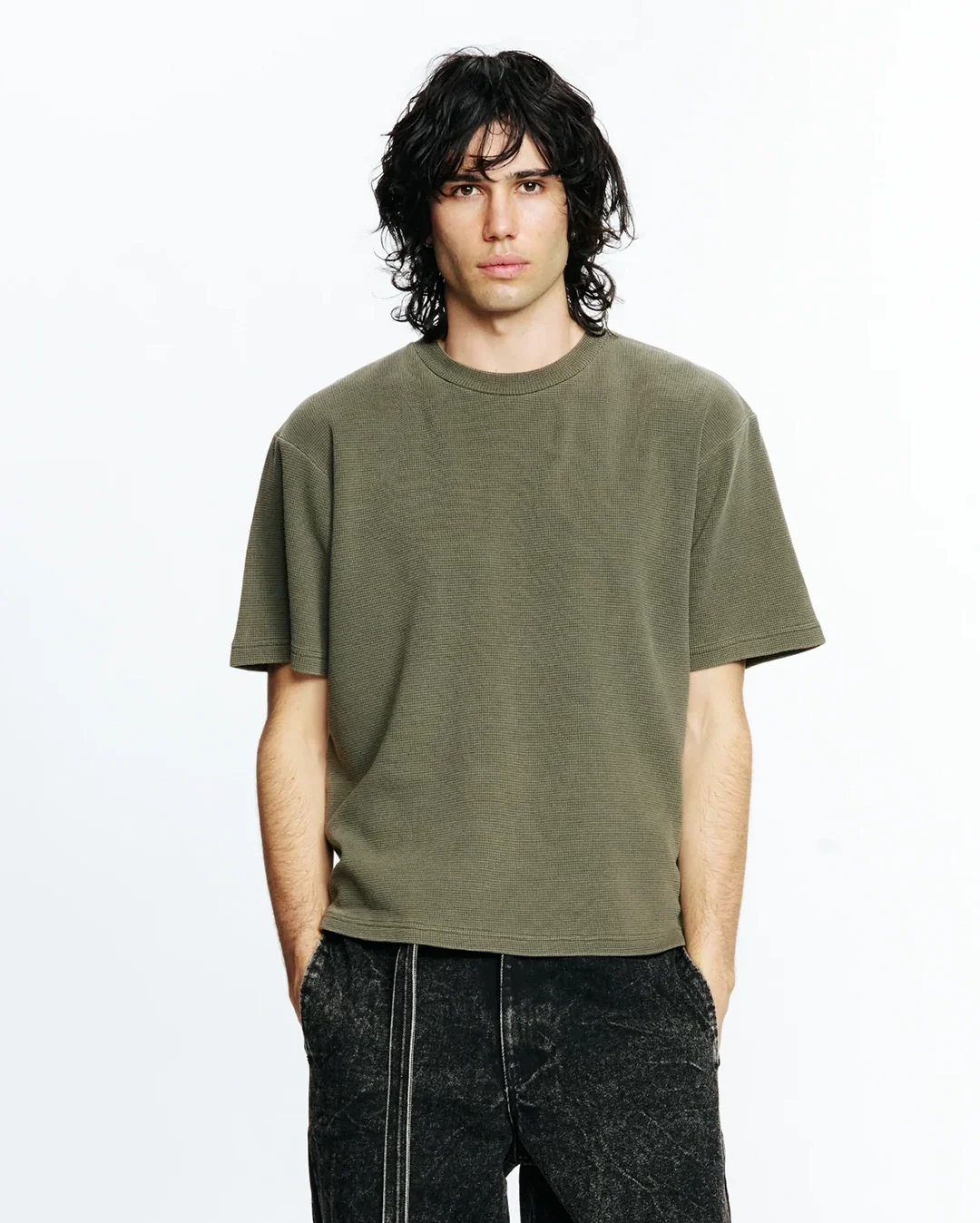 Waffle Dream Tee - Fatigue