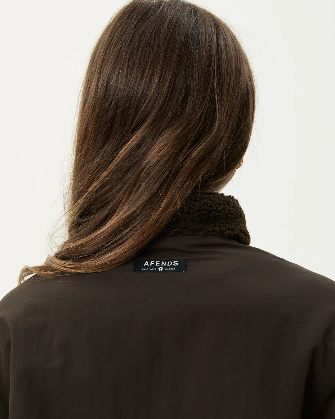 Berlin - Reversible Polar Fleece Jacket - Coffee - Image 10