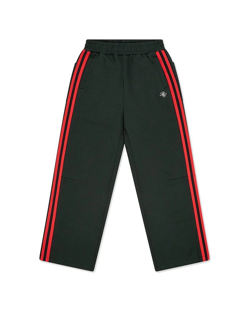 Boxy Track Pant - Forest