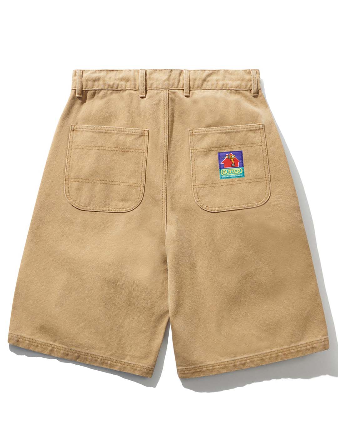 Cord Work Shorts - Wheat - Image 2
