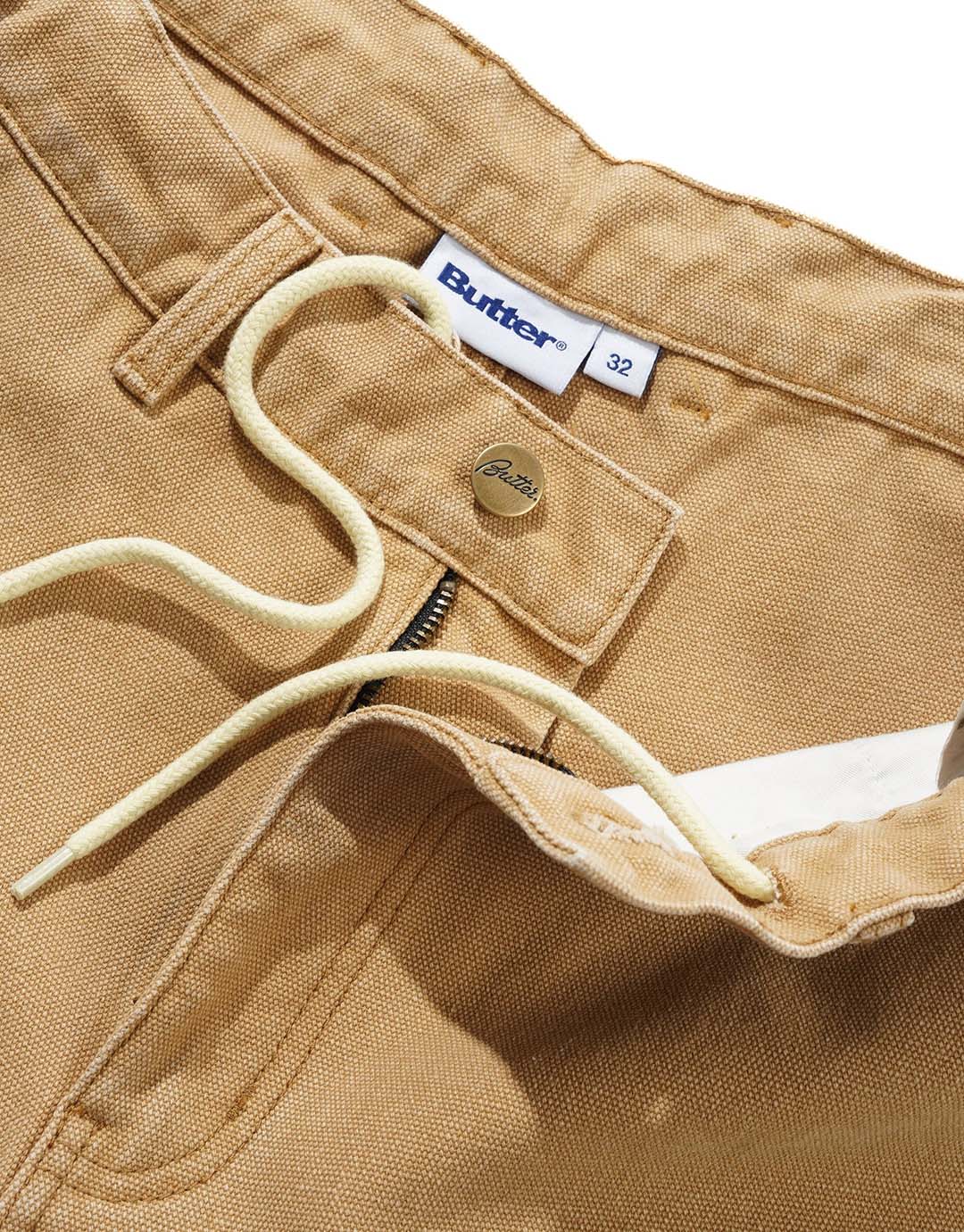 Cord Work Shorts - Wheat - Image 4