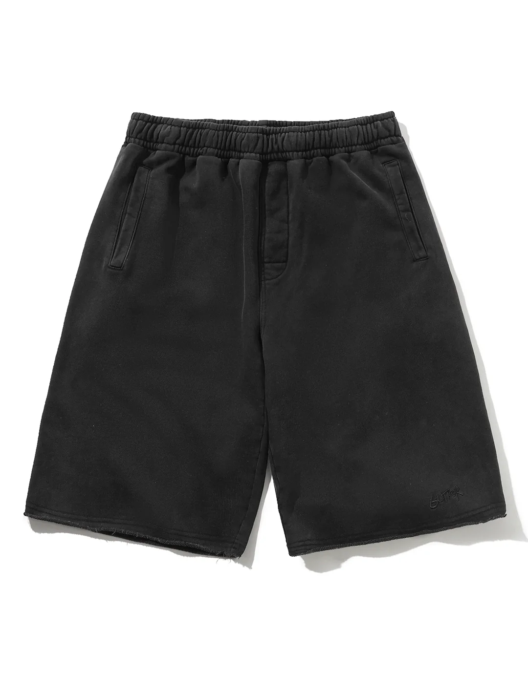 Fleece Shorts - Washed Black