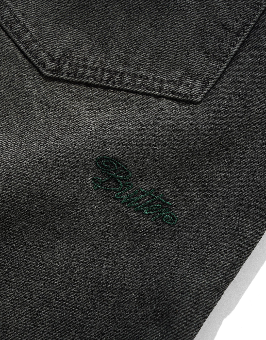 Garage Denim Jeans - Faded Black - Image 4