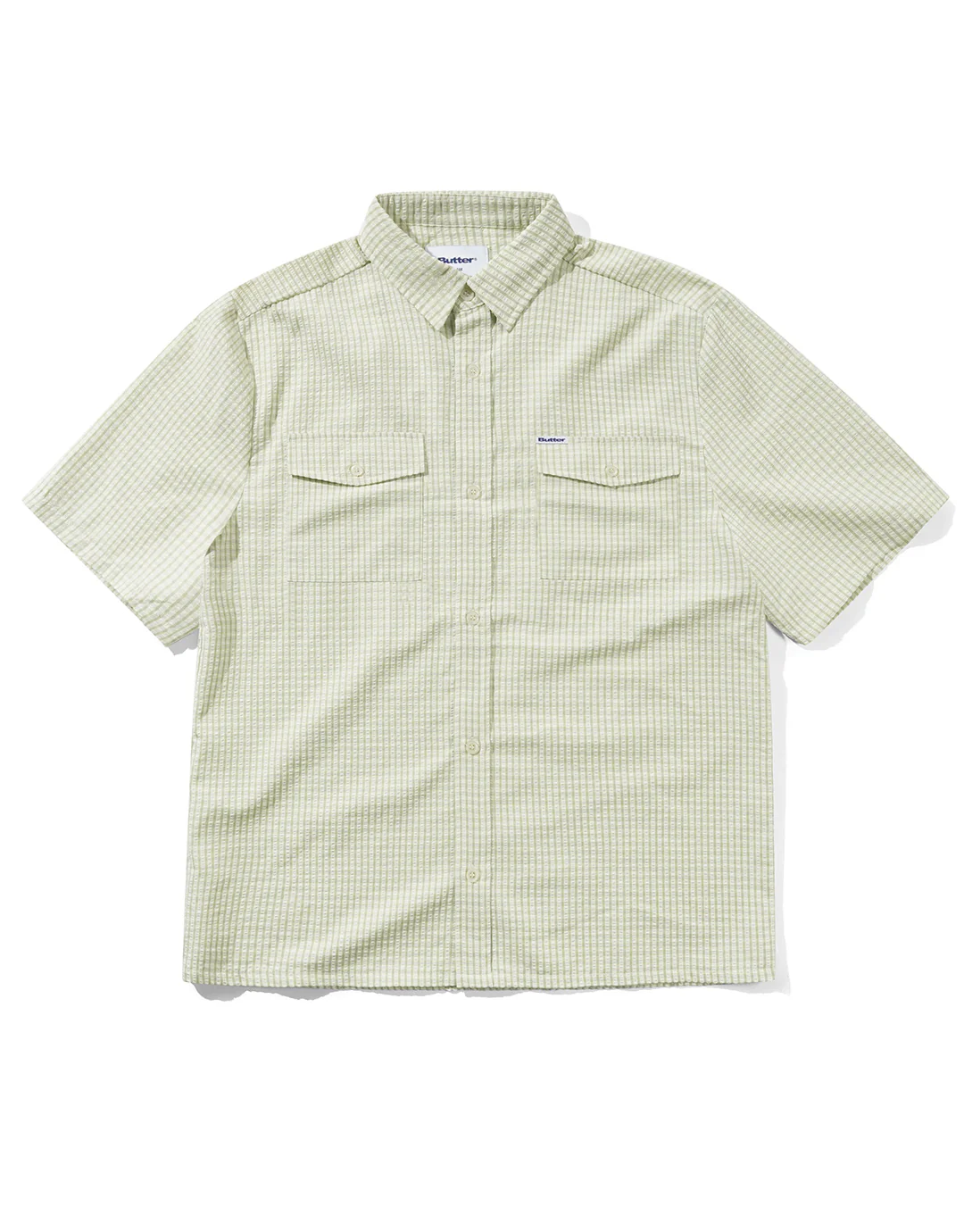 Grid Short Sleeve Shirt - Green