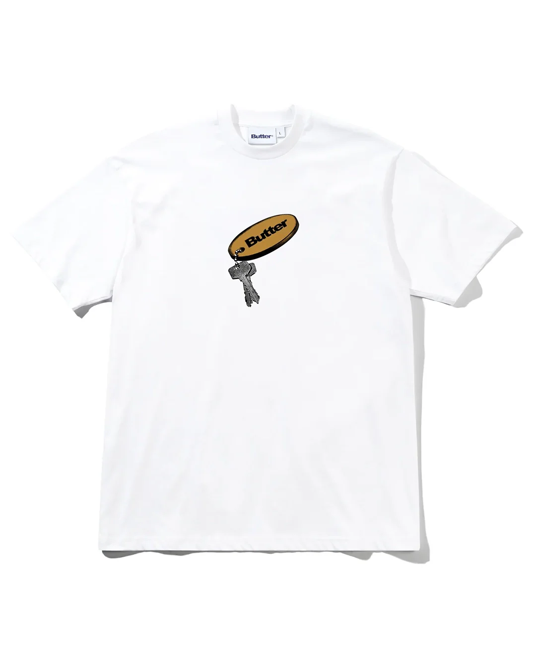 Key Chain Tee - White