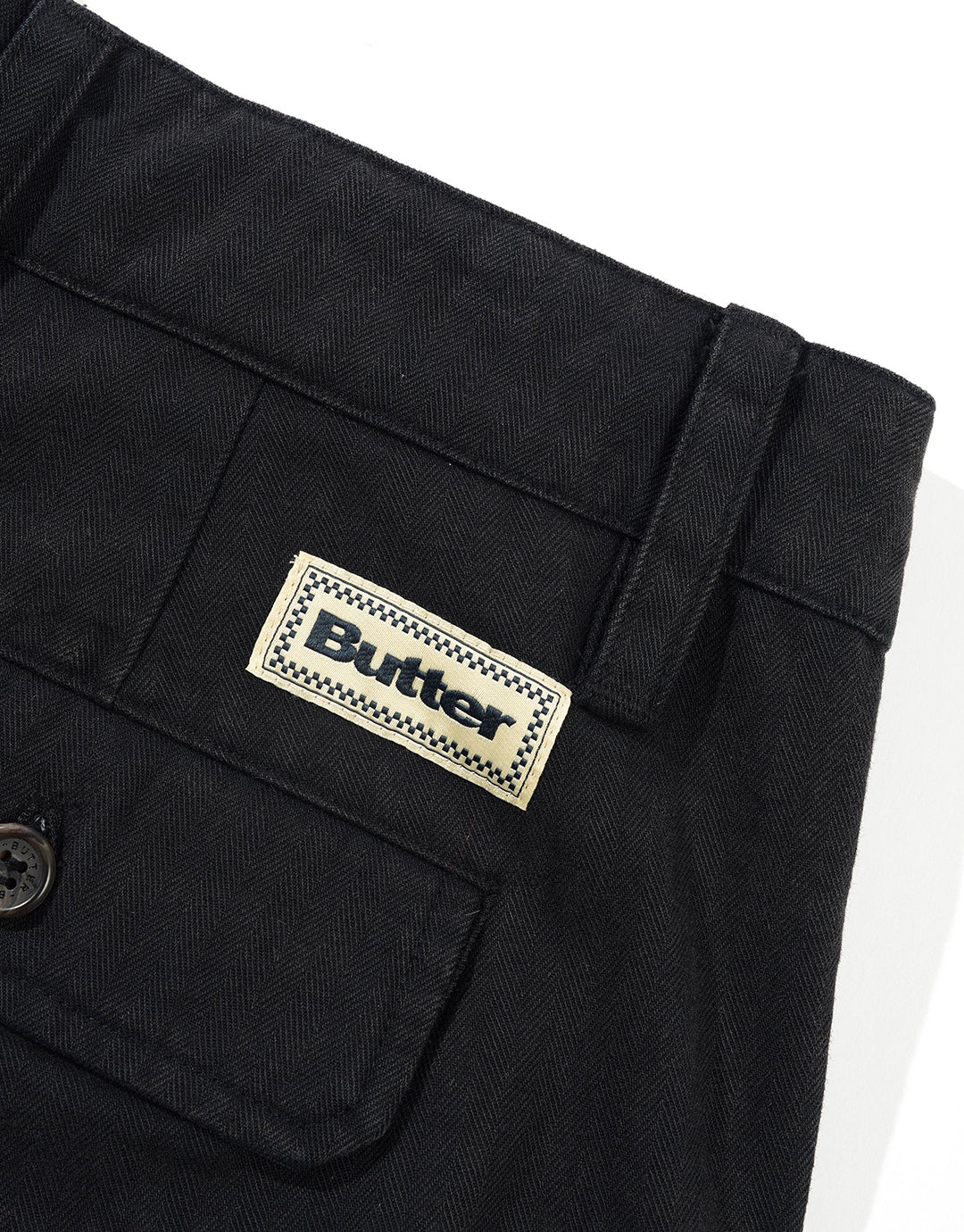 Pleated Shorts - Washed Black - Image 5