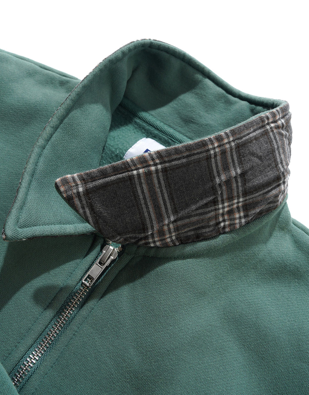 Sketch Quarter Zip Sweater - Sage - Image 3