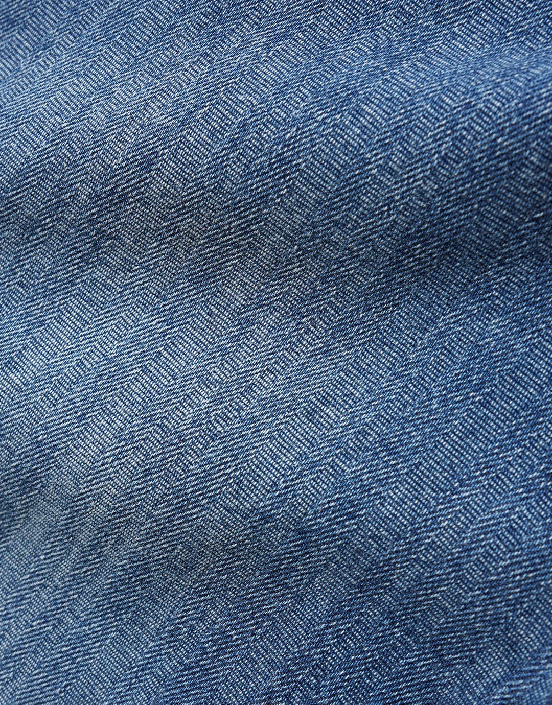 Wide Cut Denim Jeans - Vertical Stripe - Image 6