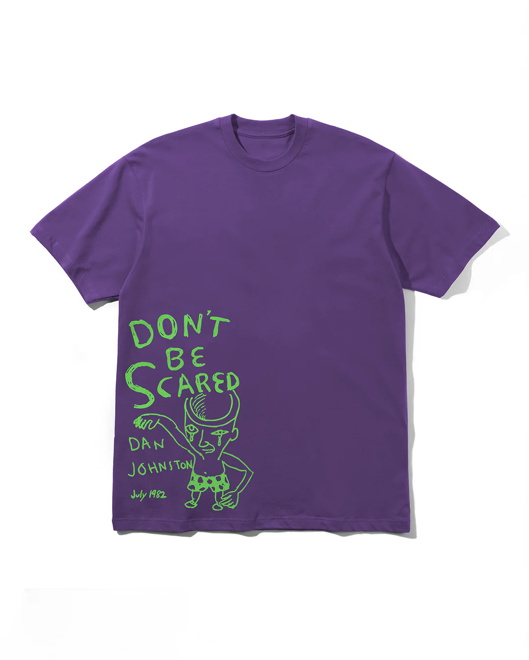 Don't Be Scared Tee - Grape