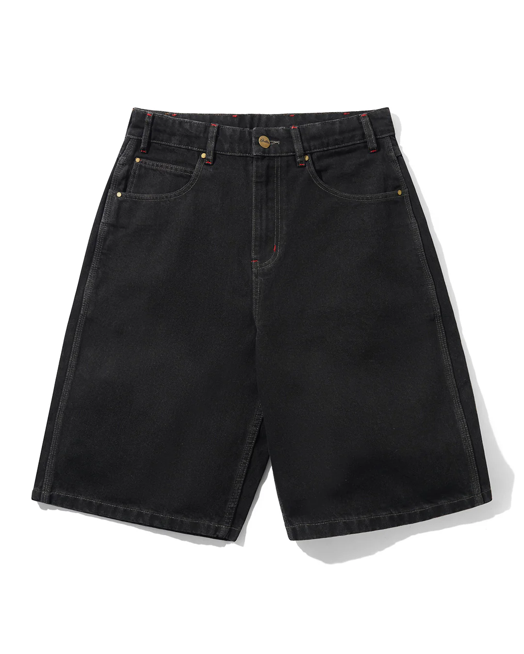 Dragon Denim Shorts - Washed Black