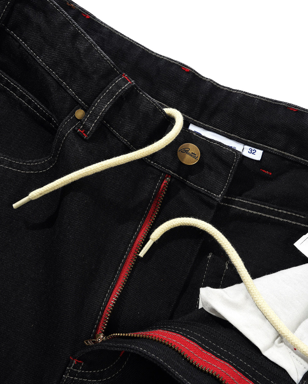 Dragon Denim Shorts - Washed Black - Image 6