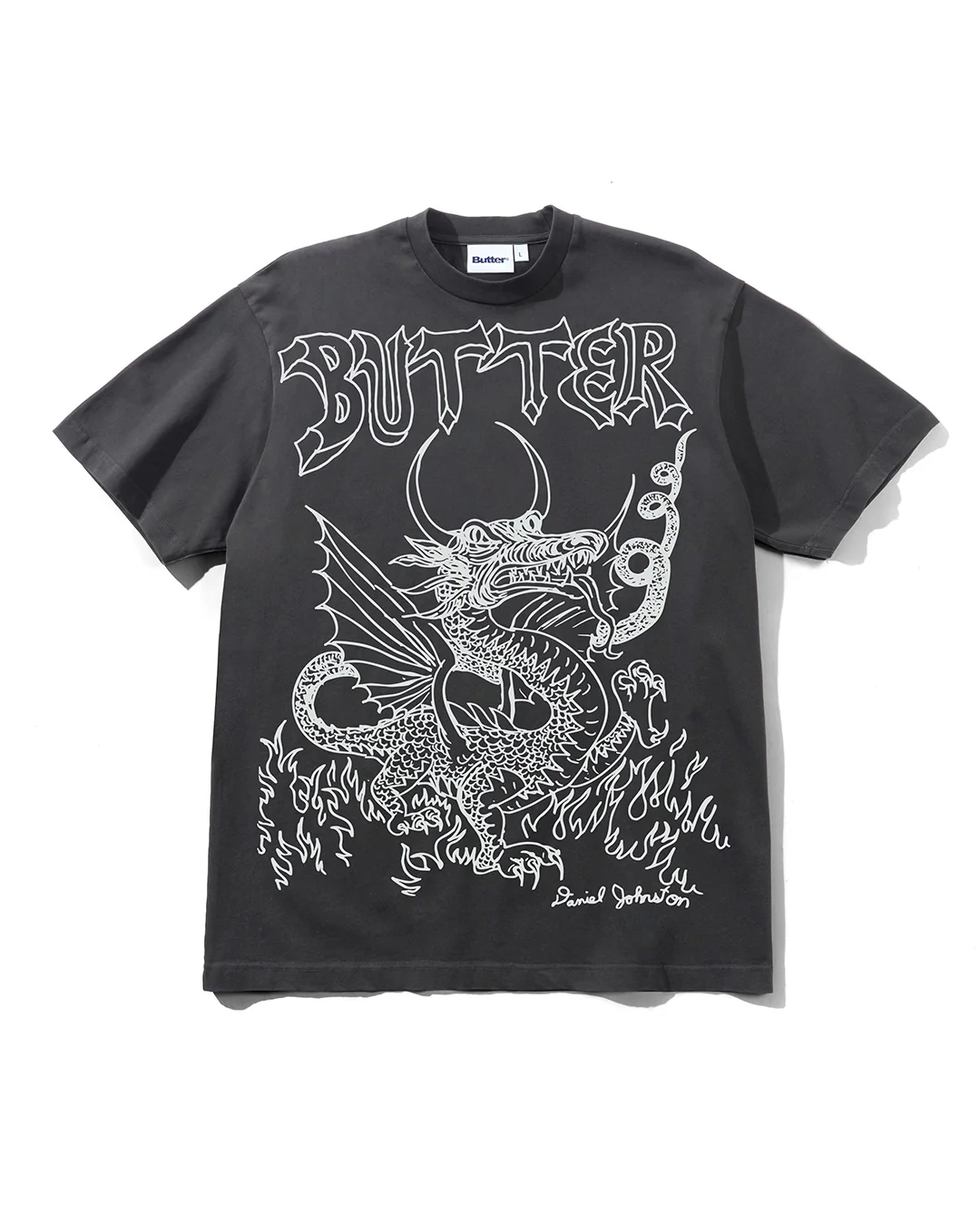 Dragon Tee - Washed Black