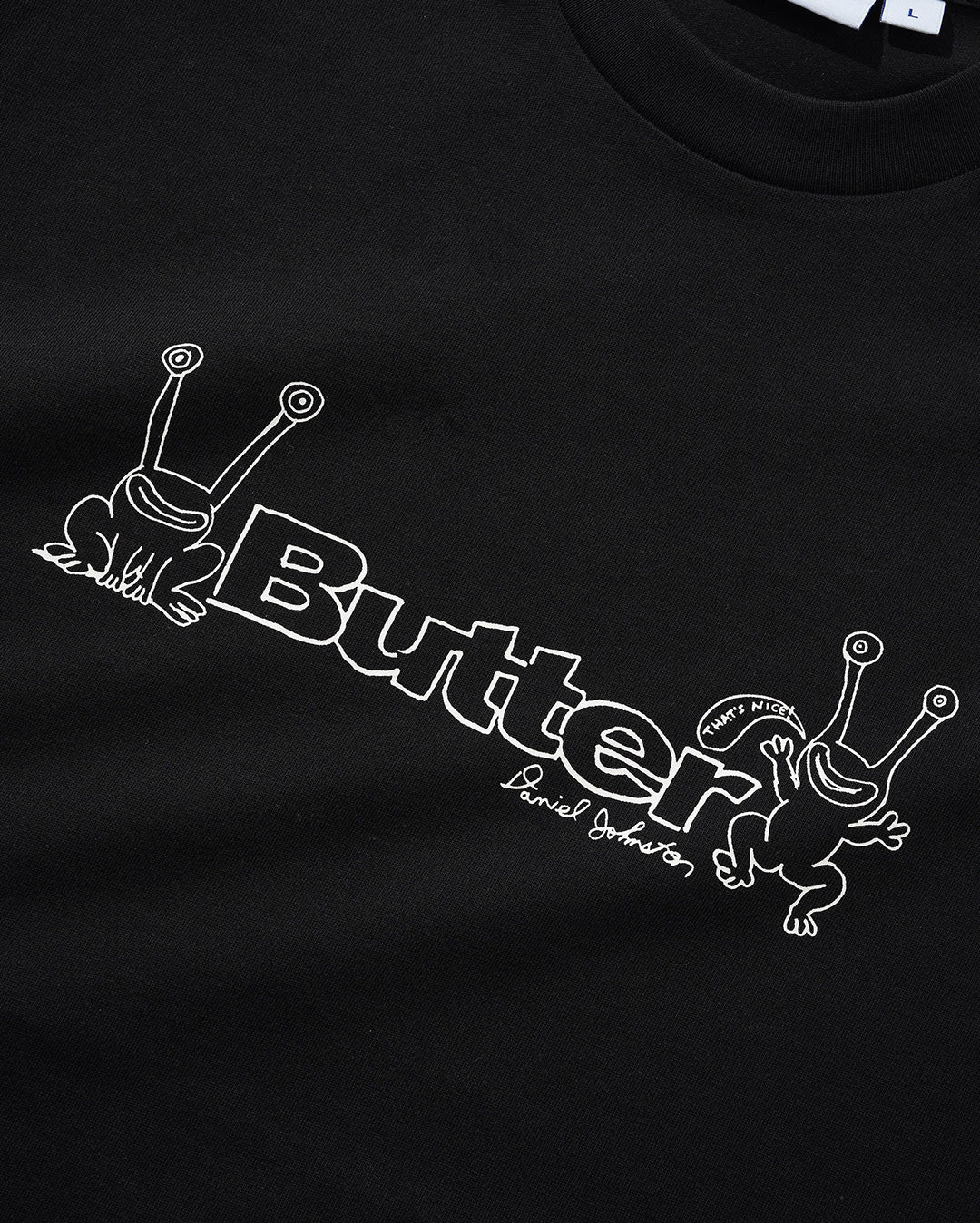 Frog Logo Tee - Black - Image 2