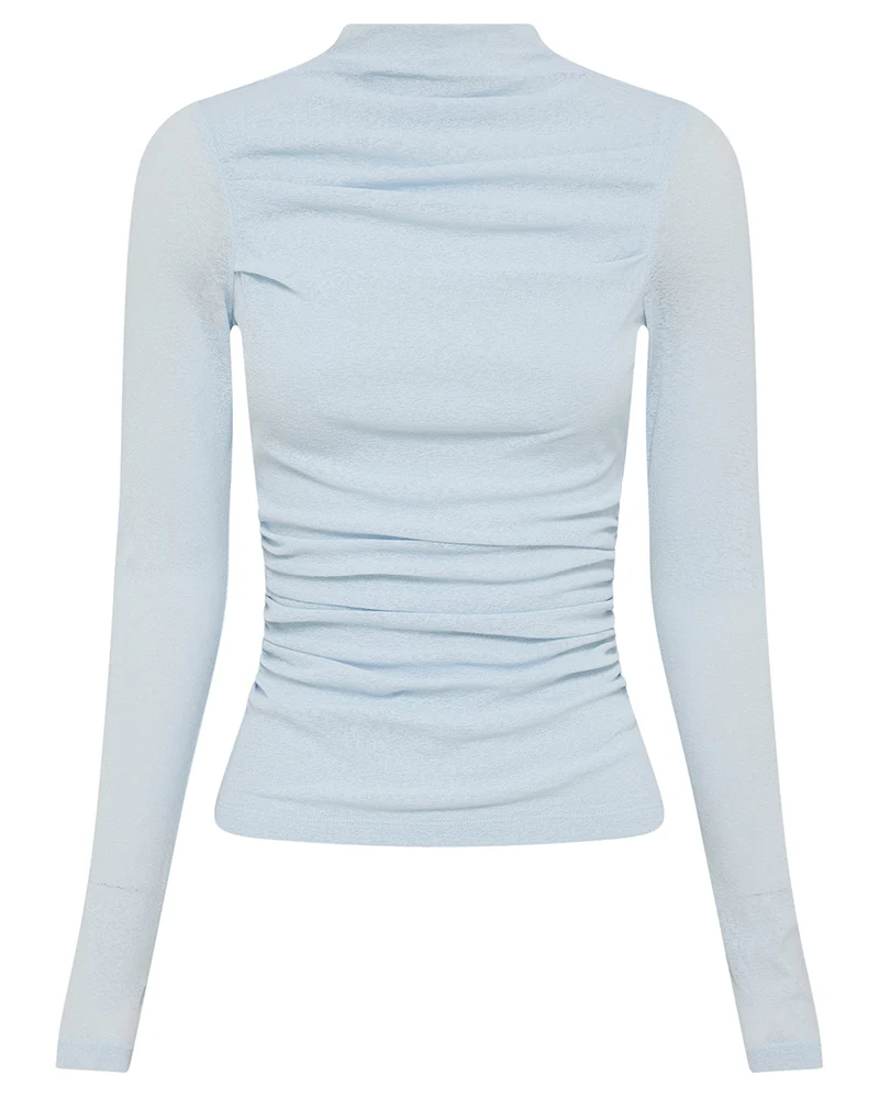 Calista Mesh LS Top - Glacier - Image 8