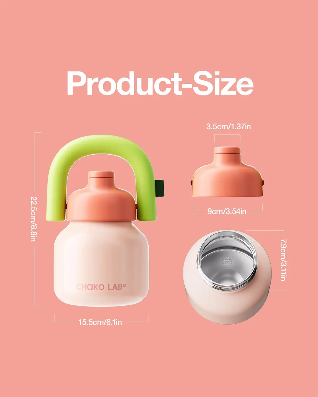 LinLin Kettle 1000ml - Pink - Image 6