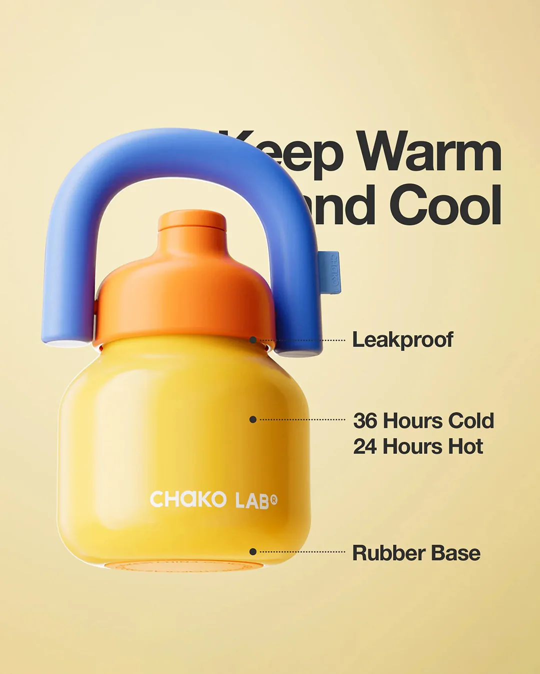 LinLin Kettle 1000ml - Yellow - Image 5