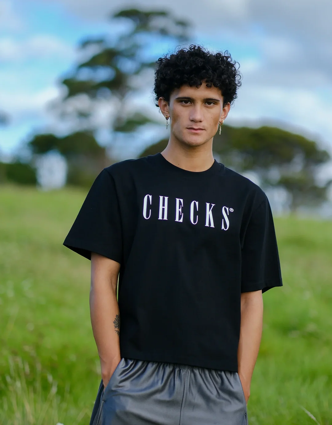Dptmnt Tee - Black - Image 2