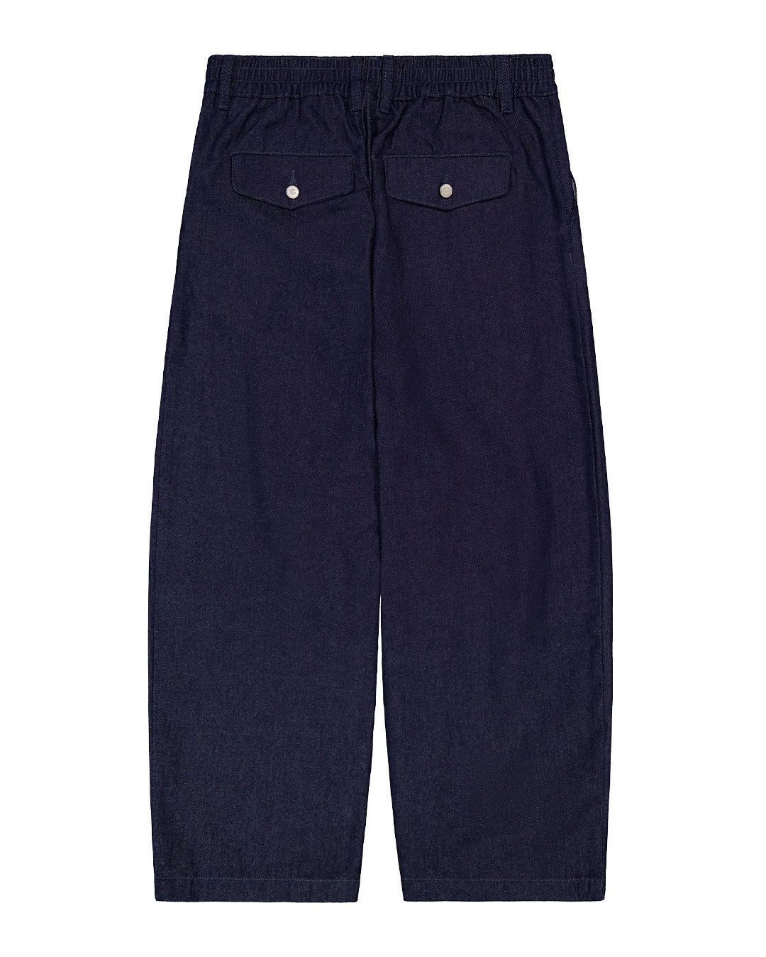 Hakama Pleated Pants - Indigo Denim - Image 3