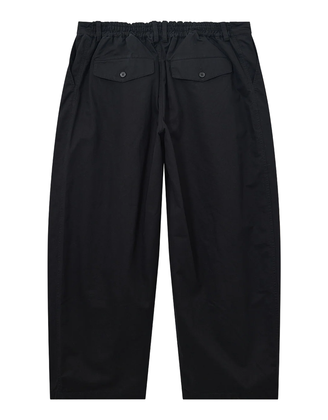 Hakama Pleated Pants - Black - Image 3