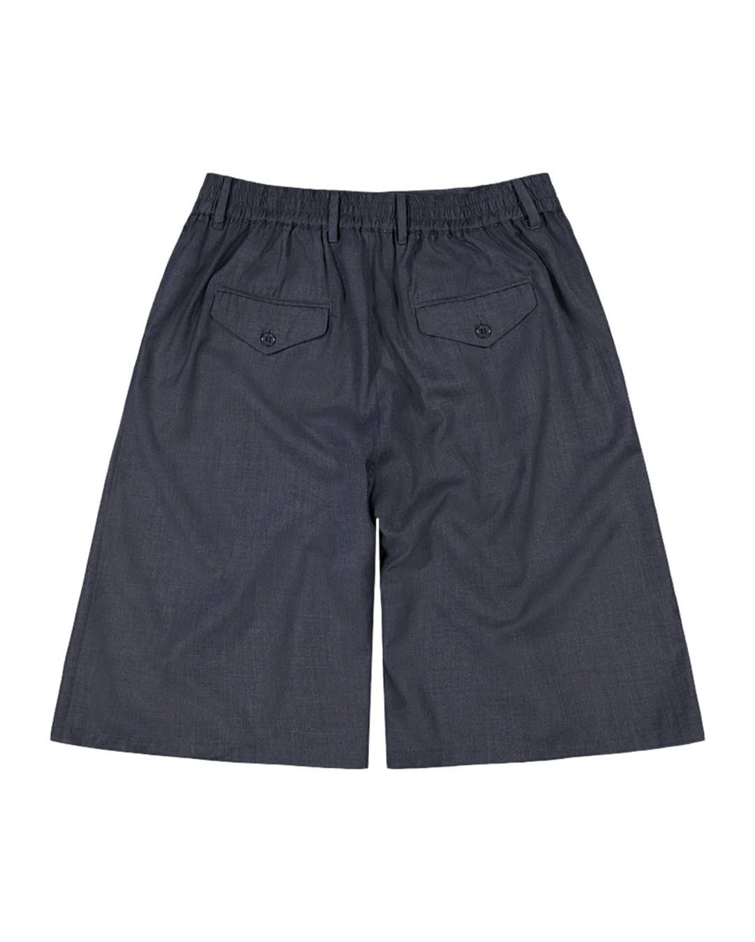 Hakama Shorts - Charcoal Wool - Image 2