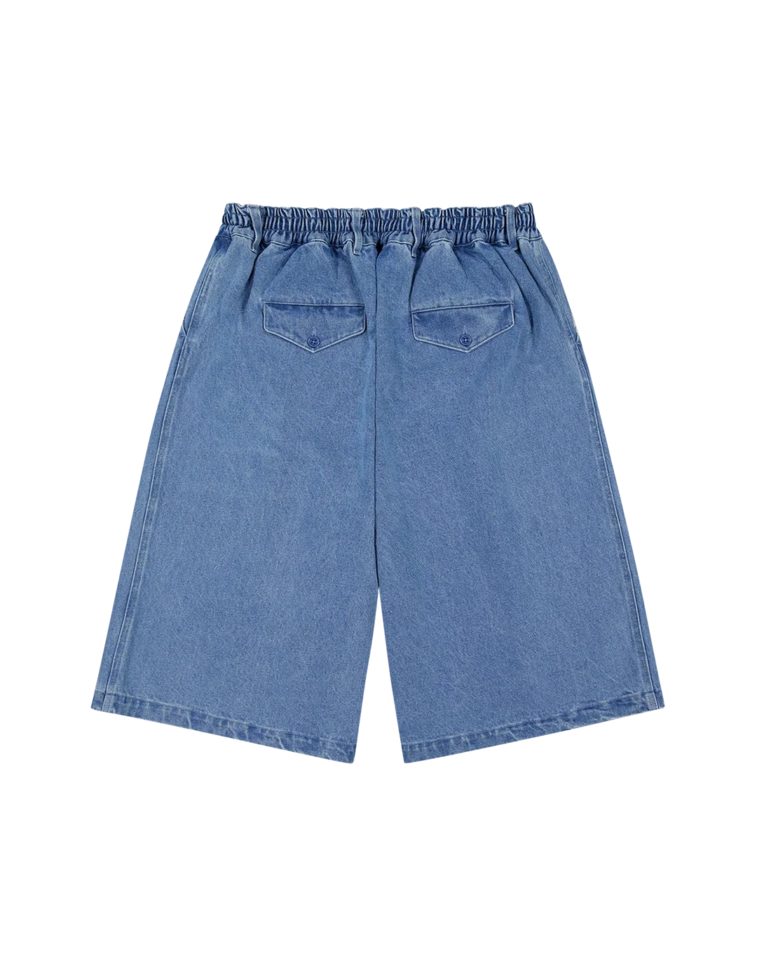 Hakama Shorts - Washed Denim - Image 4