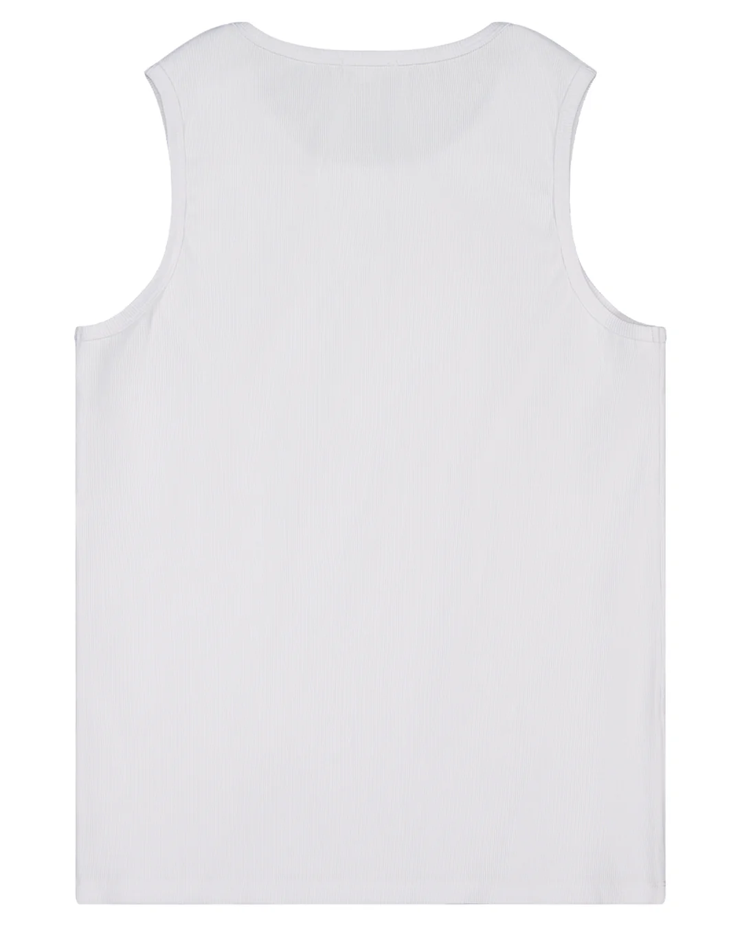 Ribbed Tank - White - Image 2