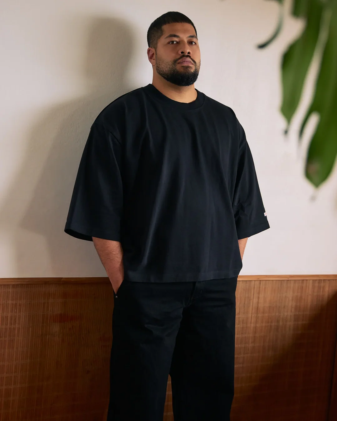 Wide Tee - Black