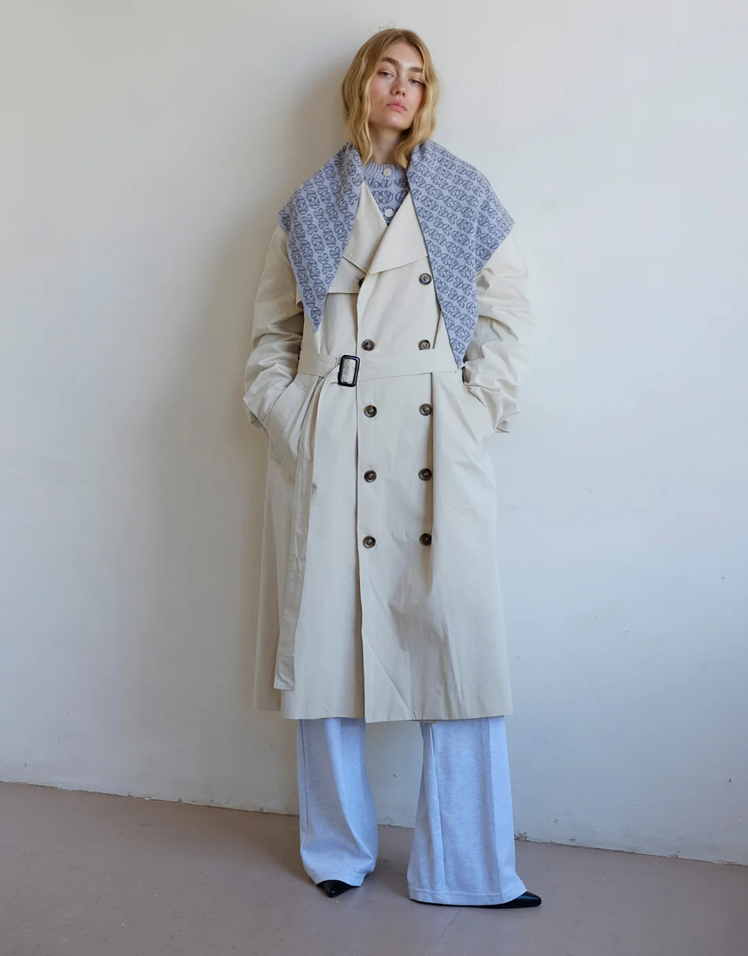 Anderson Oversized Trench - Paper - Image 2
