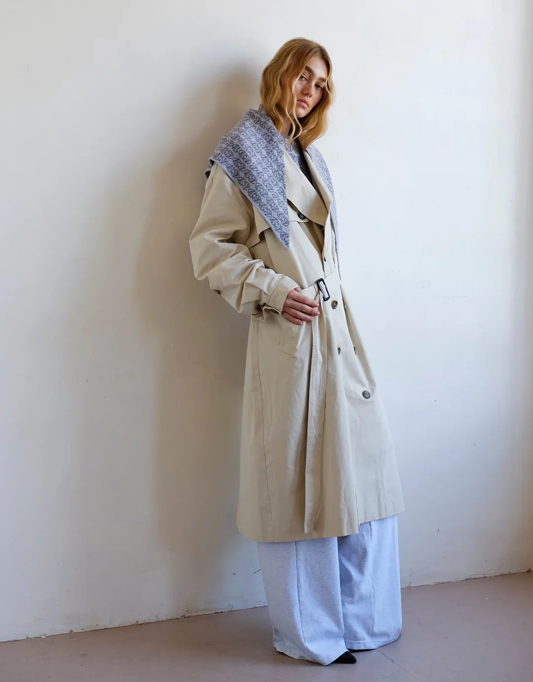 Anderson Oversized Trench - Paper - Image 5