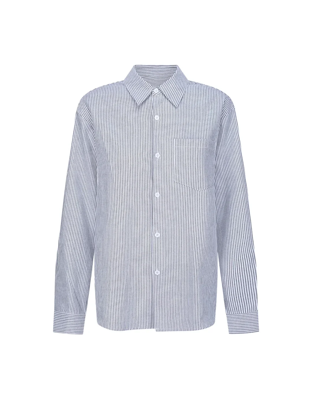 Beech Cottage Shirt - Black/White Stripe - Image 9