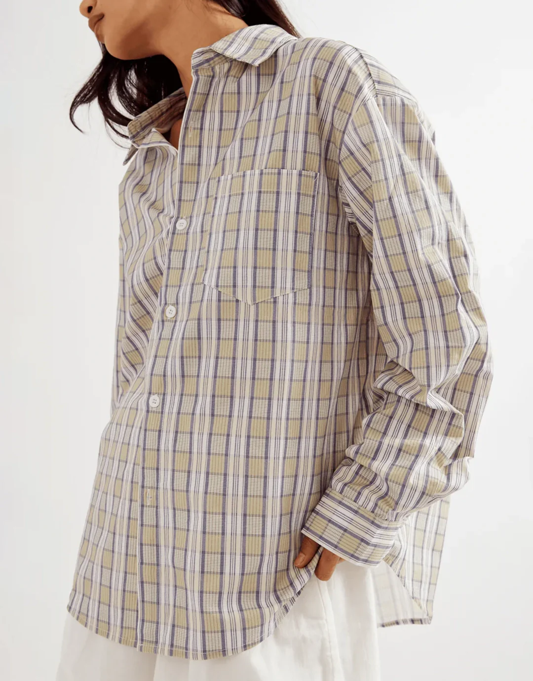 Greenworld Button Down - Sage - Image 3