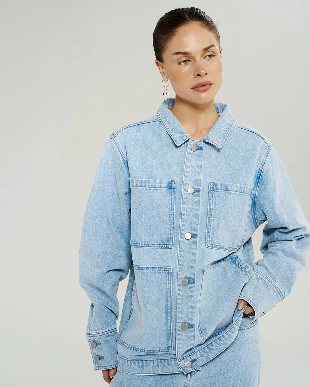 Denim Jacket - Icel Denim - Image 4