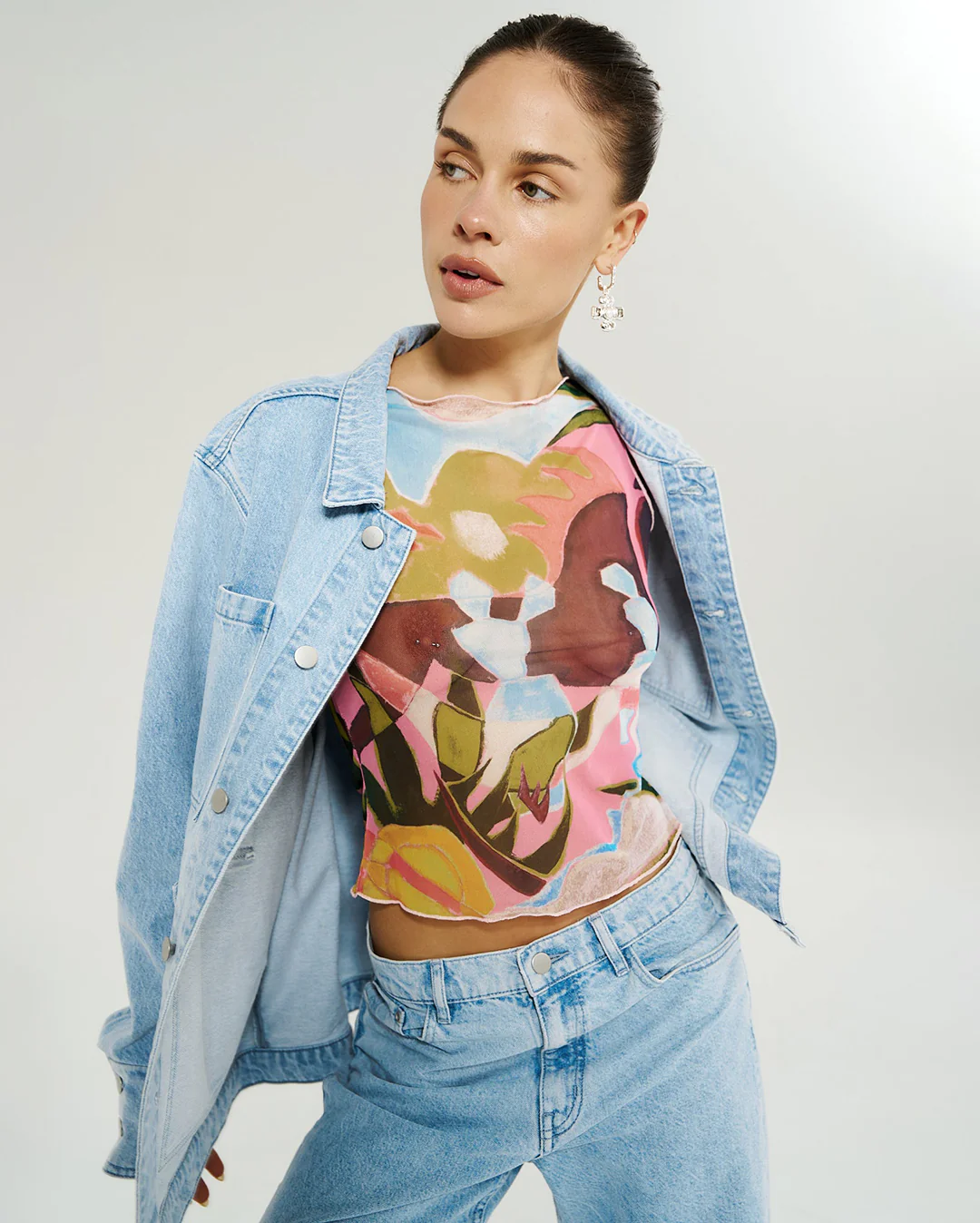 Denim Jacket - Icel Denim - Image 5