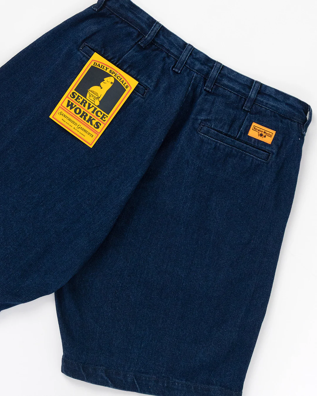 Denim Part Timer Short - Dark Wash - Image 4