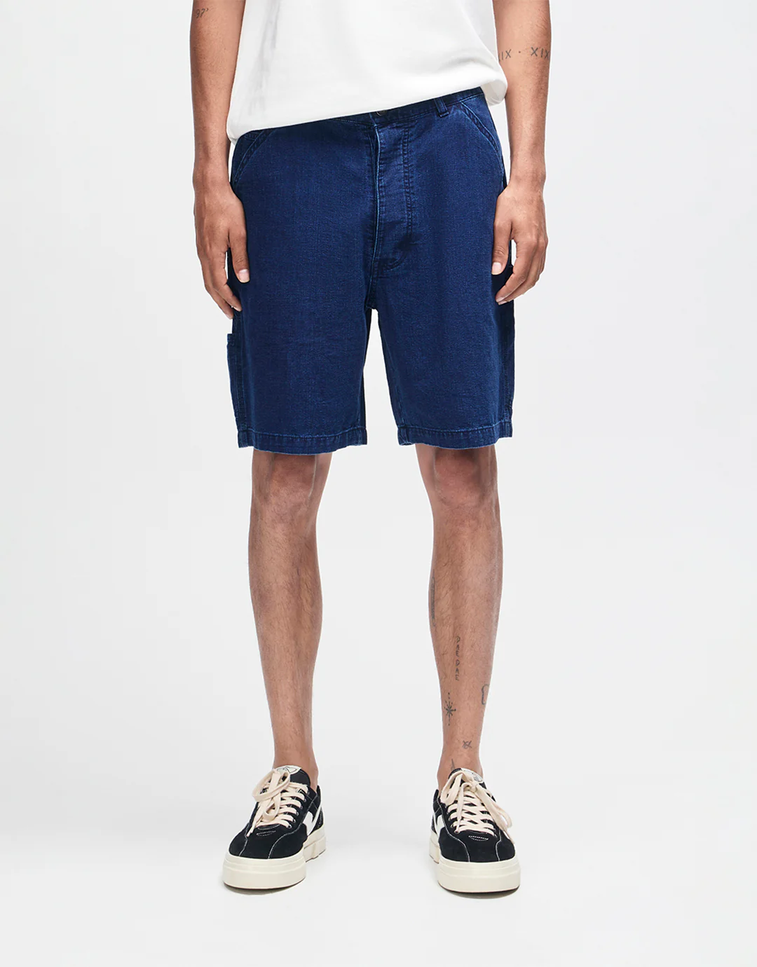 Big Fella Chambray Shorts - Indigo