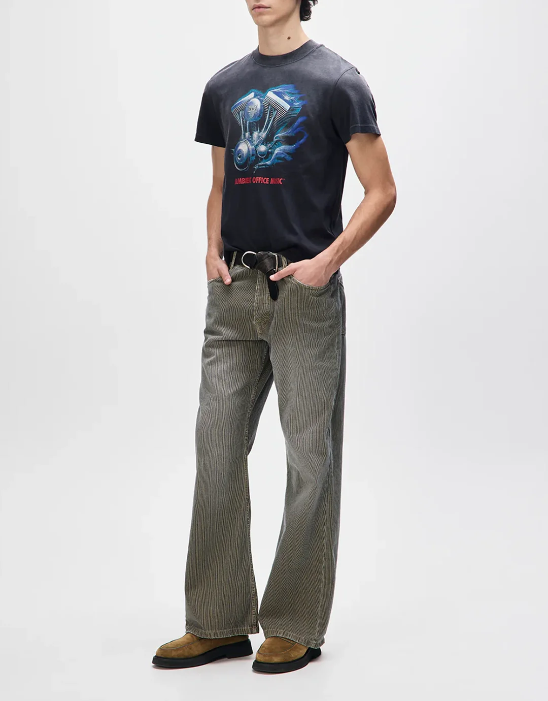 Productive Hum T-Shirt - Anthracite - Image 4