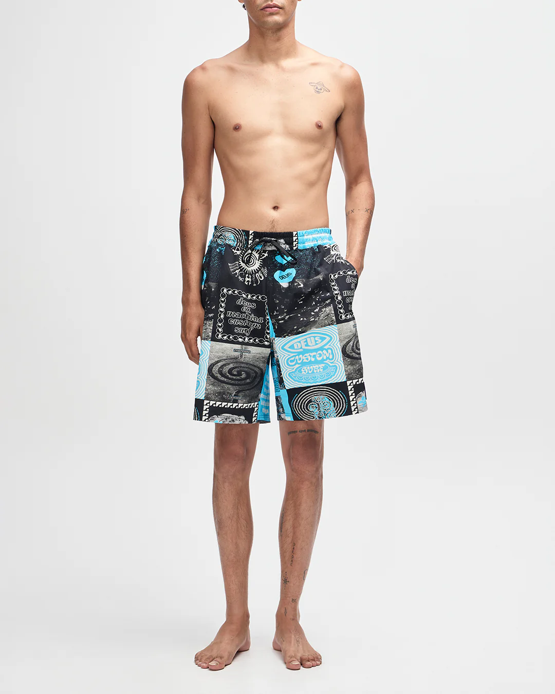 Washed Away Swim Short - Caviar - Image 5