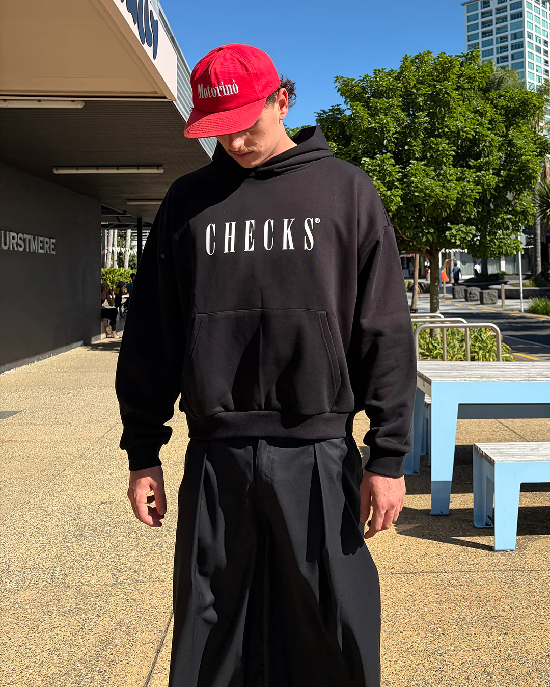 Dptmnt Hoodie - Black - Image 3