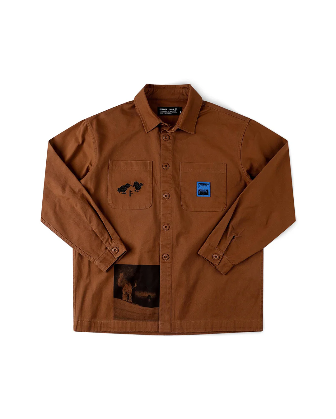 DXD Reynolds Overshirt - Brown