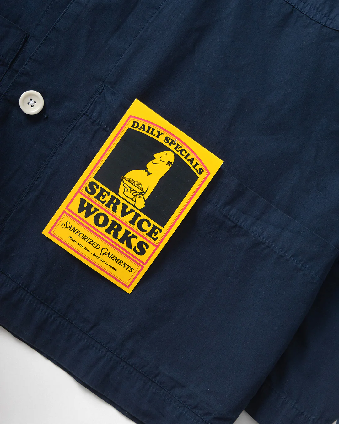 Easy Chef Shirt - Navy - Image 4