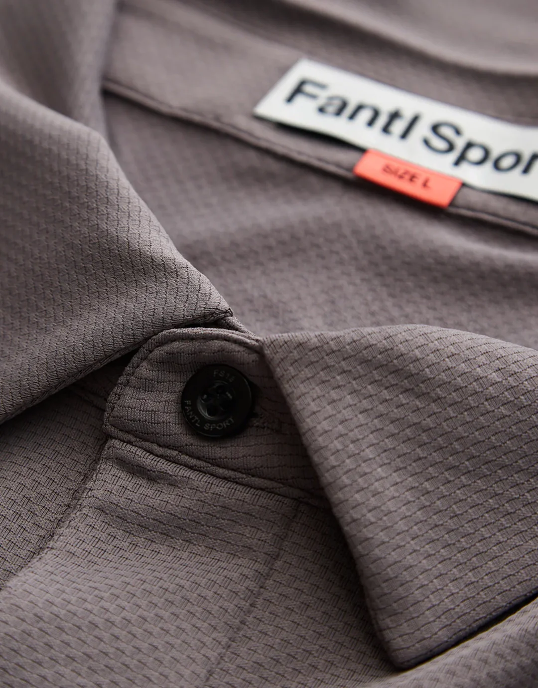 Cloud Polo Shirt - Grey - Image 9