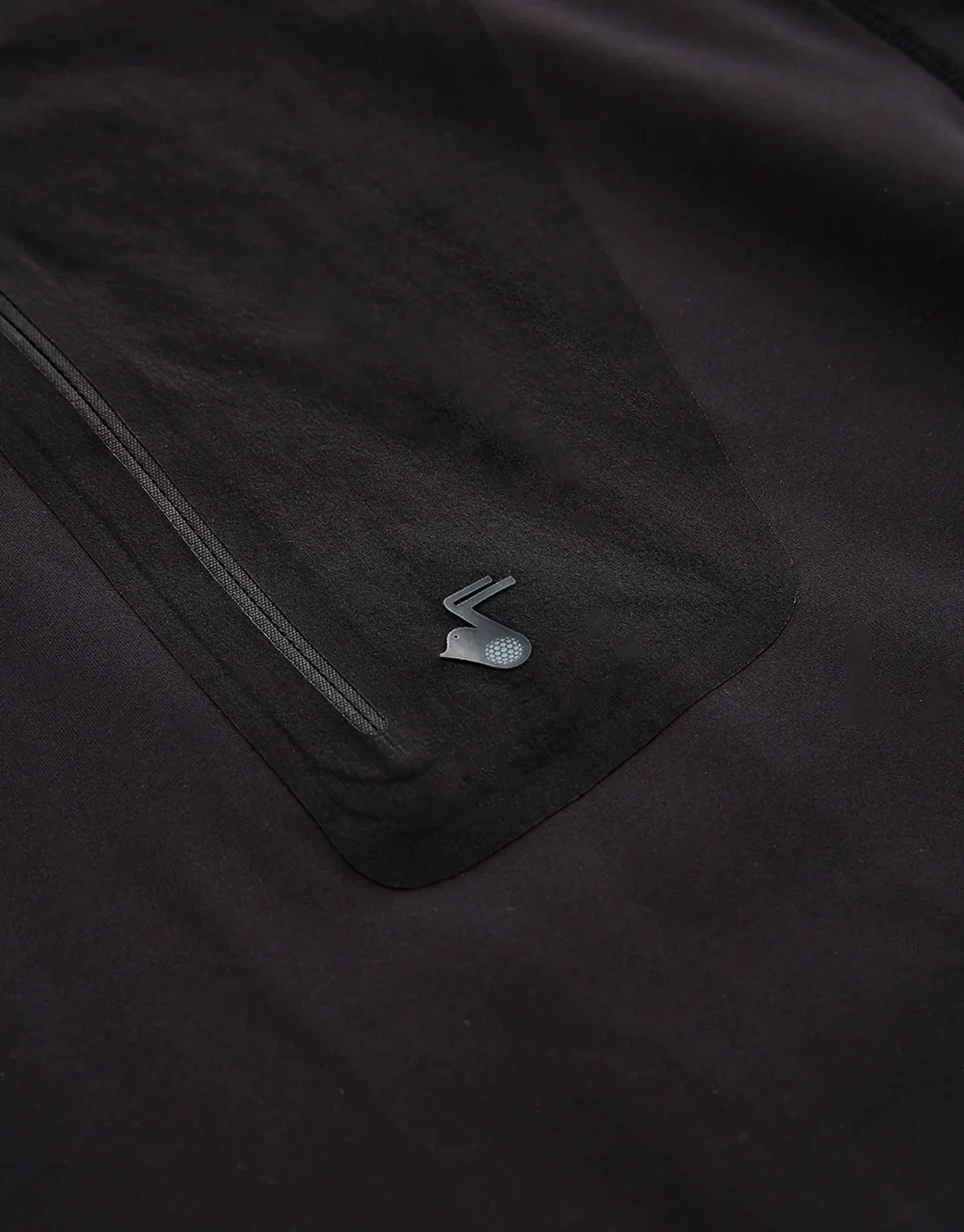 Windblocker Long Sleeve Crew - Black - Image 7