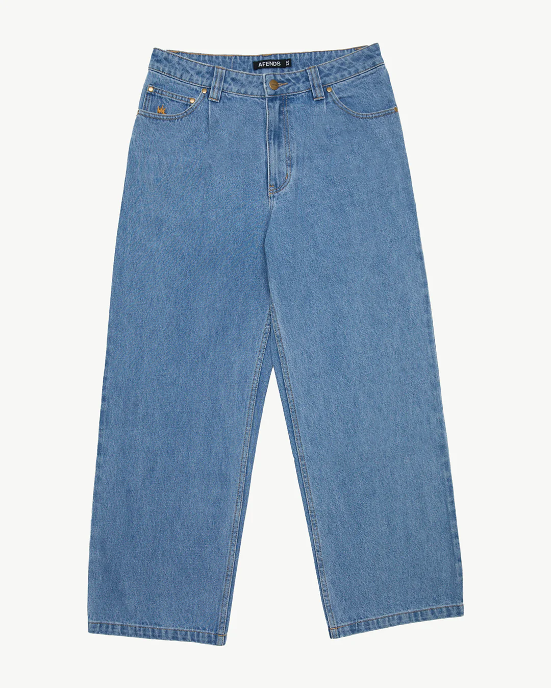 Fast Forward - Denim Ultra Baggy Jean - Worn Blue