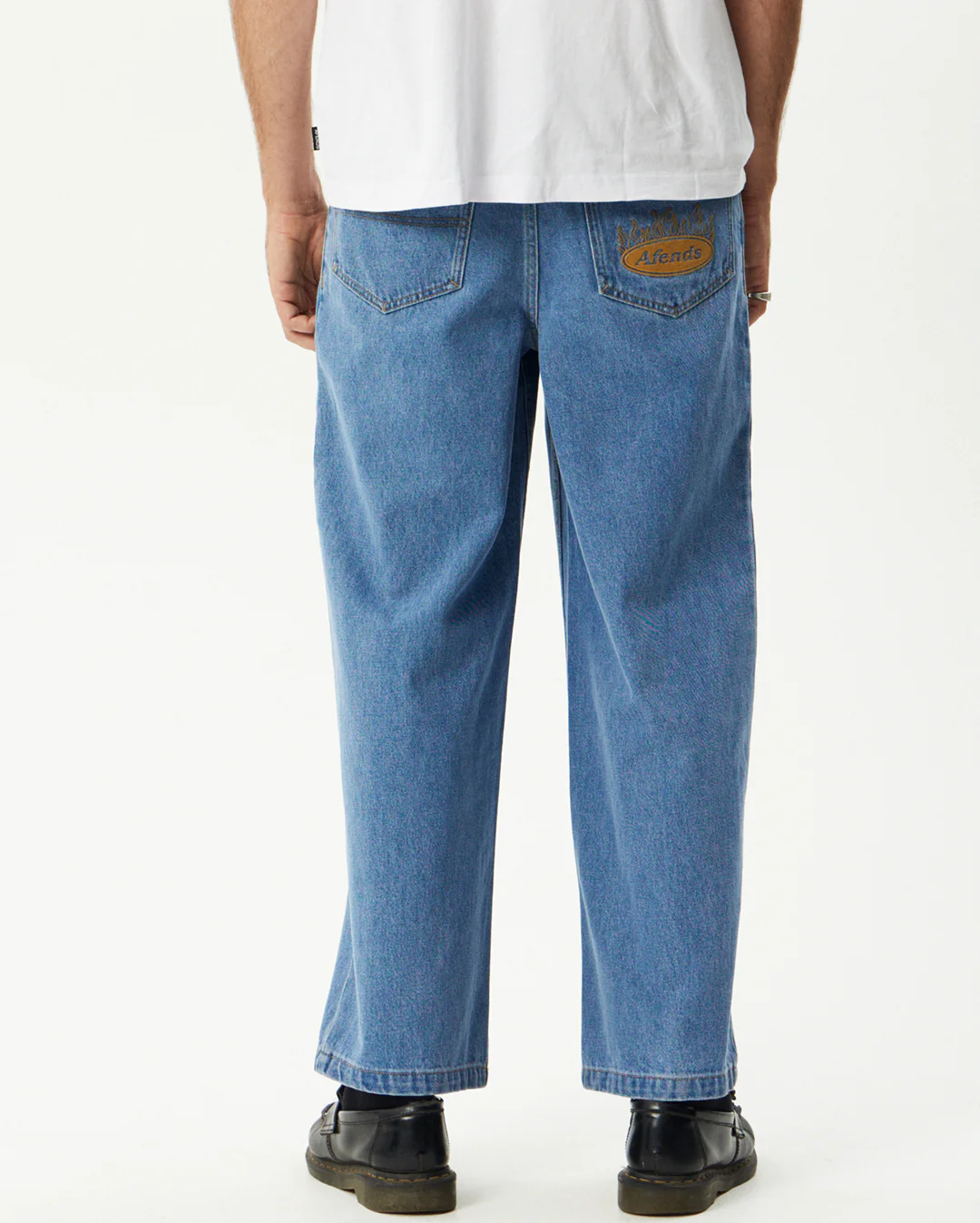 Fast Forward - Denim Ultra Baggy Jean - Worn Blue - Image 6