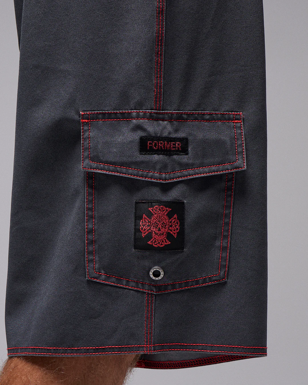 Hoyo CroShort Sleeve Crux 21" Shorts - Black - Image 5