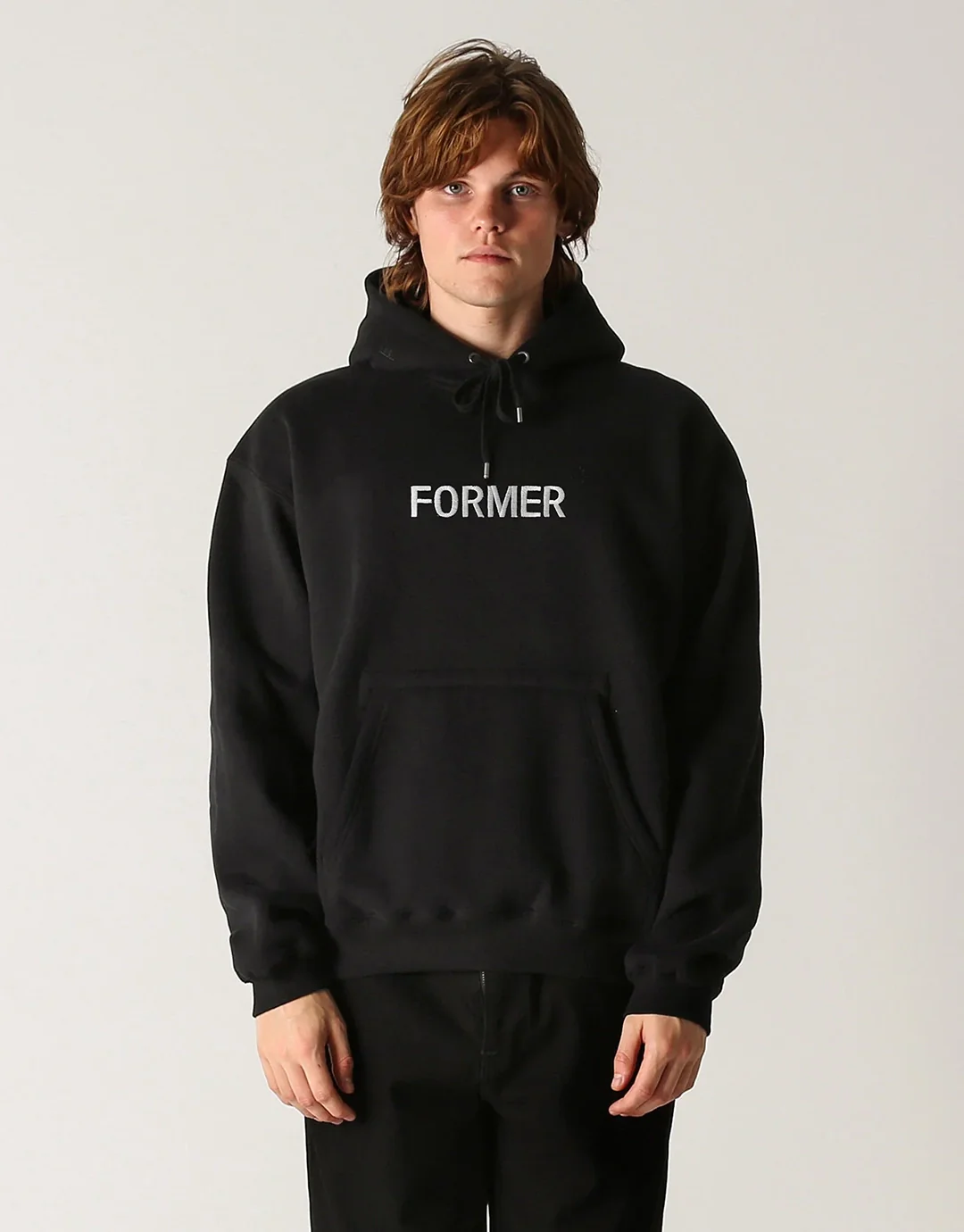Legacy Emb Hood - Black