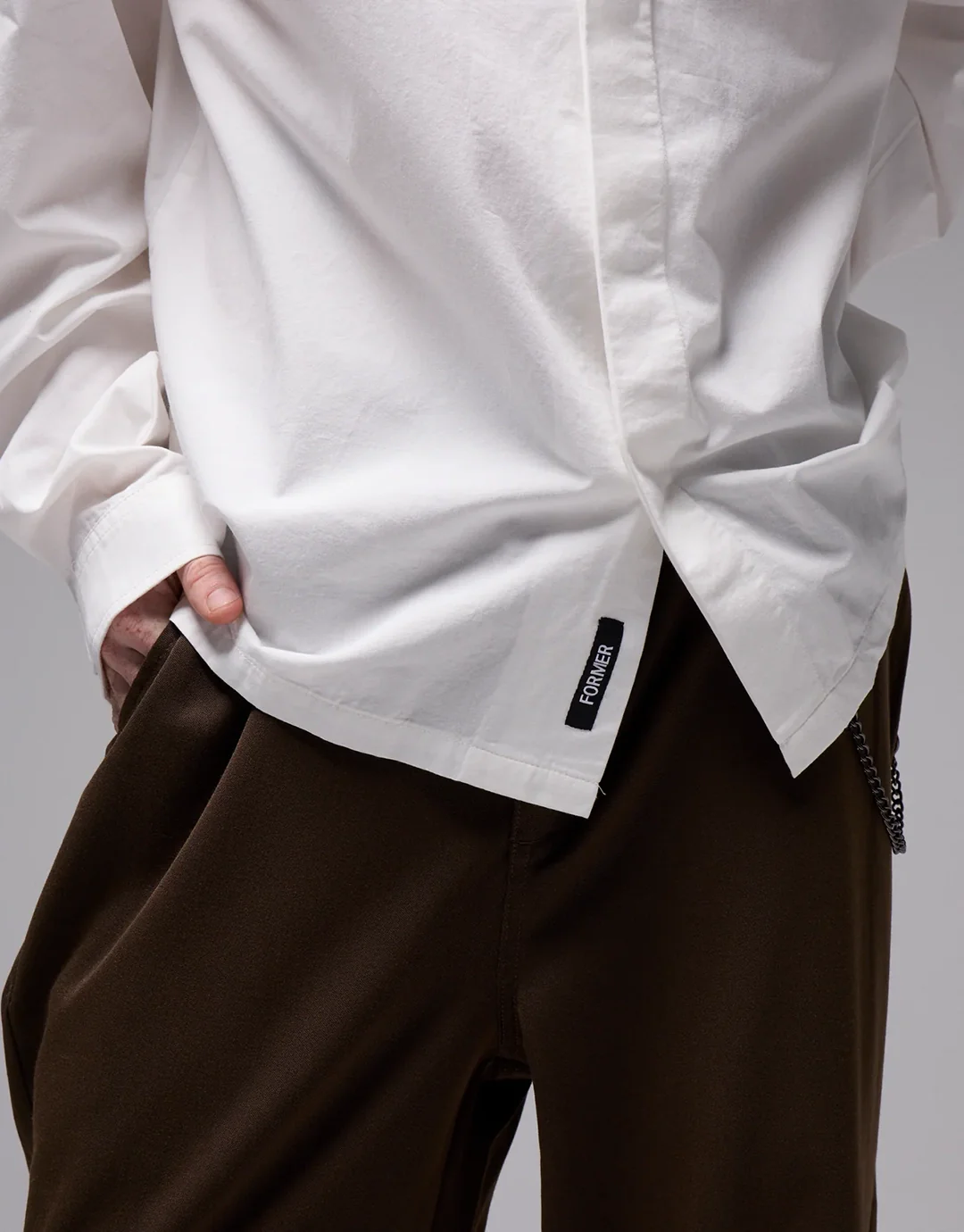 Marilyn Ag Long Sleeve Shirt - White - Image 4