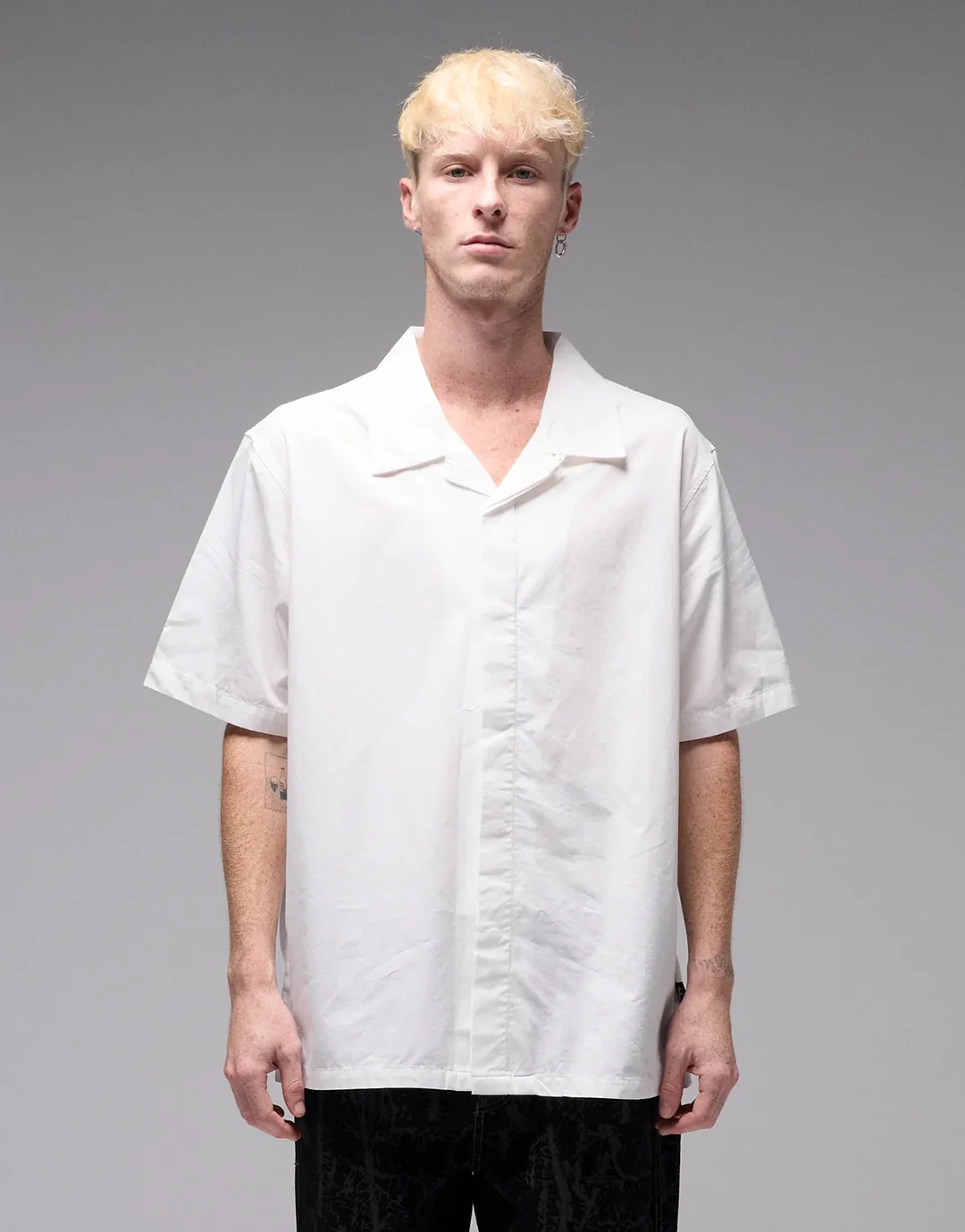 Marilyn Ag Short Sleeve Shirt - White
