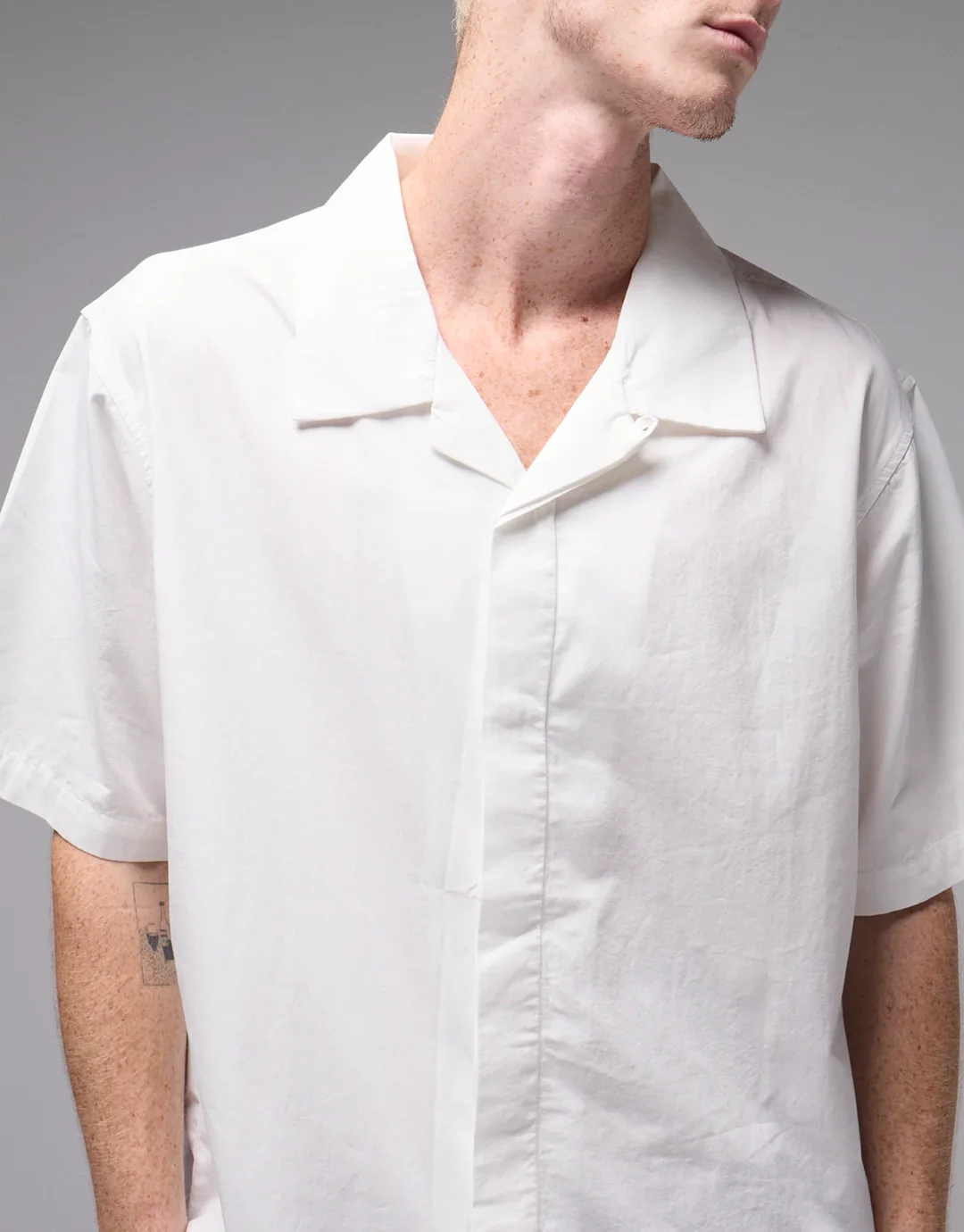 Marilyn Ag Short Sleeve Shirt - White - Image 3